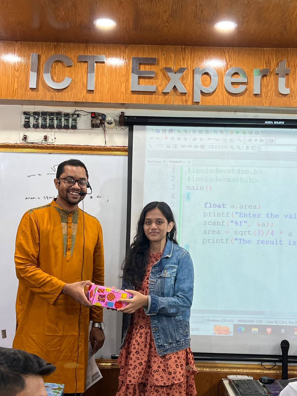 ICT Exam Week Gift Ceremony