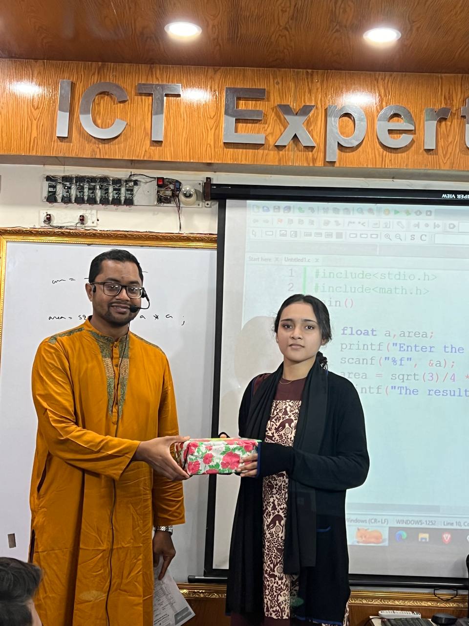 ICT Exam Week Gift Ceremony