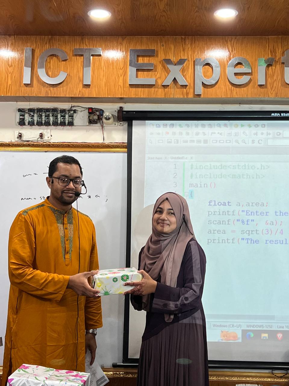 ICT Exam Week Gift Ceremony